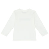 Baby Moschino Long Sleeved  T-Shirt White